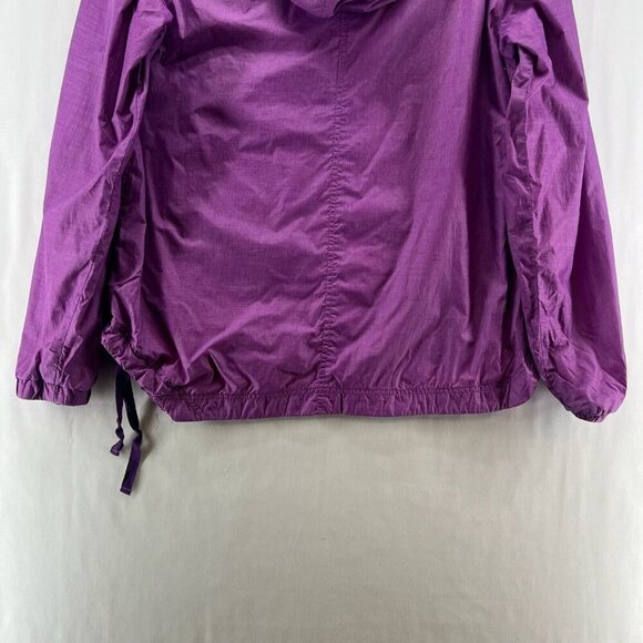 Prana Jacket Womens Sz M Fiona Anorak Windbreaker 1/2 Zip Hoodie Pullover Purple - Picture 6 of 11